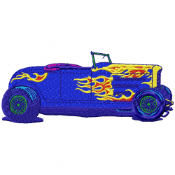 Cars Embroidery Design 1